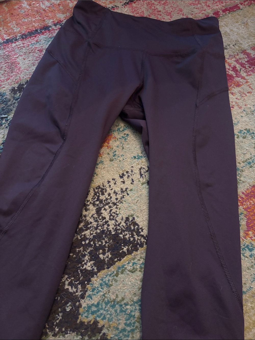 Kids Purple Active Leggings - Brand Unspecified